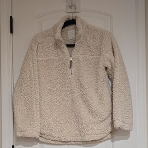 Elodie Cream Sherpa Jacket